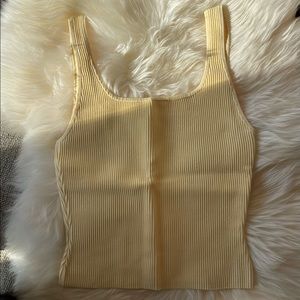 Babaton rib knit tank